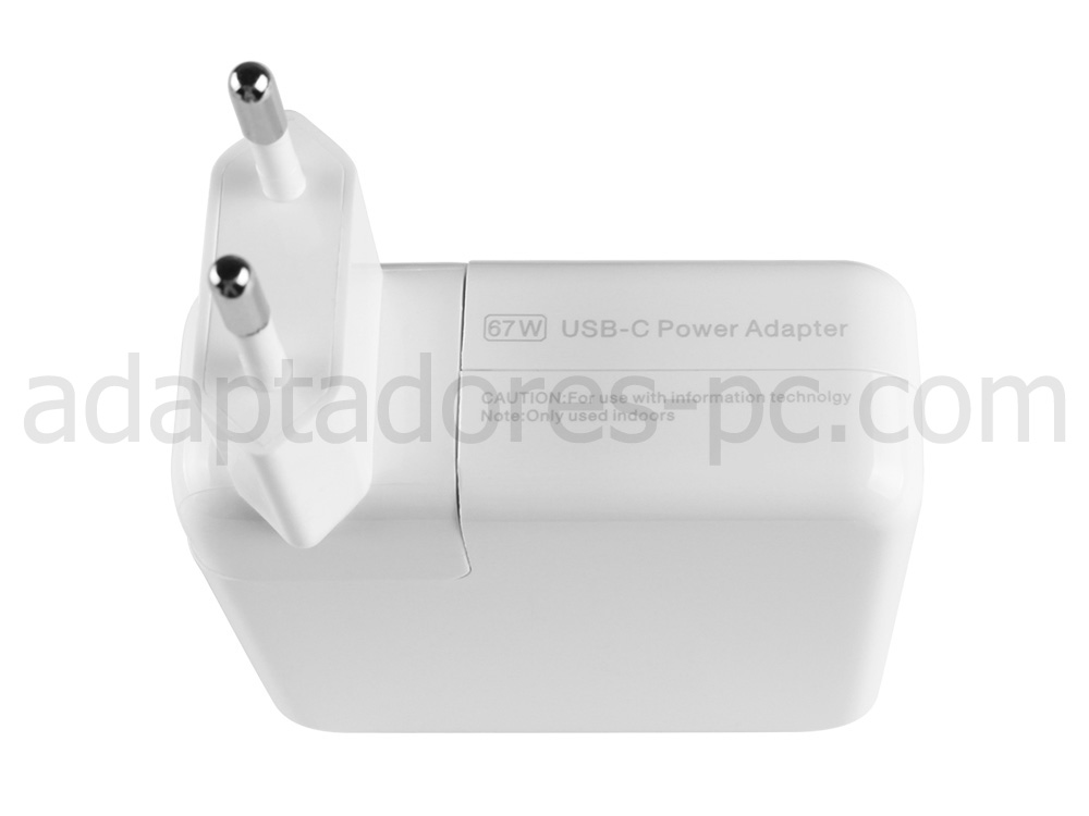 67W MagSafe 3 Cargador Apple MacBook Pro 14 M1 2021 FKGR3 AC Adaptador