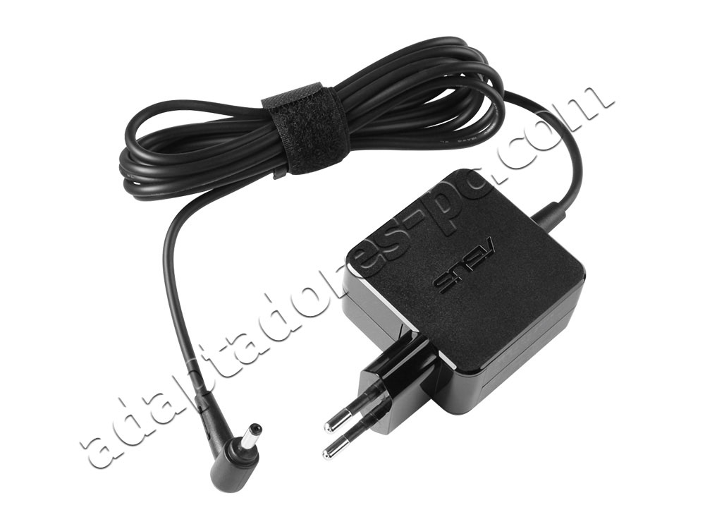 Original 33W AC Adaptador Cargador Asus VivoBook F200MA FX200CA