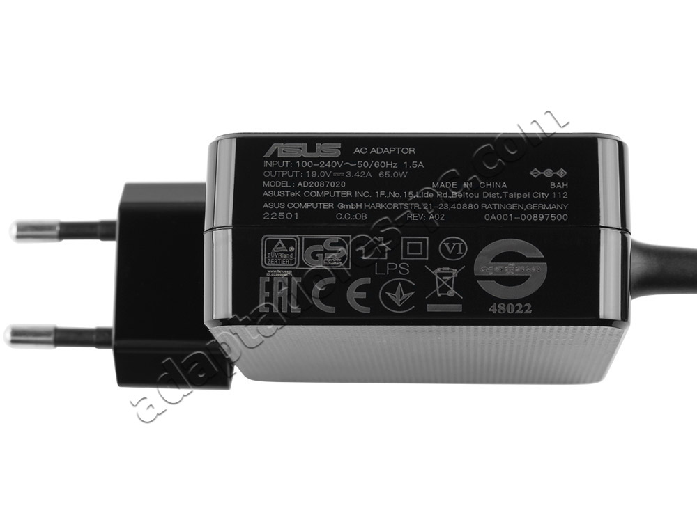 Original 65W Cargador Asus VivoBook 15 X515EA-BQ970W AC Adaptador