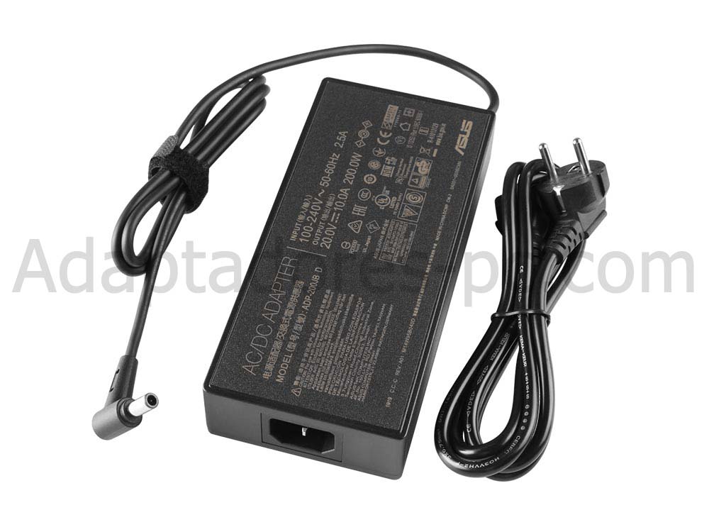 Original 200W Cargador Asus ROG Zephyrus G14 (2023) GA402NJ-0001 AC Adaptador