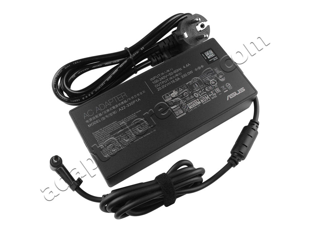 Original 330W Cargador Asus ROG Strix G18 i9-13980HX RTX 3050 AC Adaptador + Cable