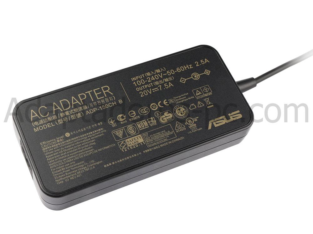 Original 150W Cargador Asus TUF Gaming F15 FX506LH-HN042T AC Adaptador