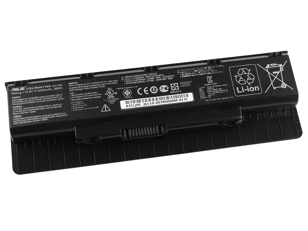Original 56Whr Batería Asus N56JN-CN024H N56JN-CN038H N56JN-CN047H