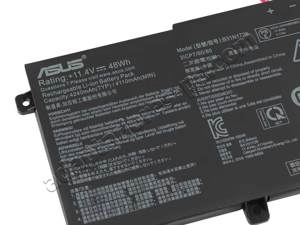 Original 4210mAh 48Wh Batería Asus TUF Gaming FX505DT-AL095T