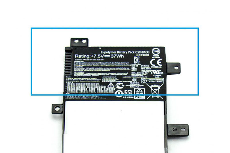 Original 4900mAh 37Wh Batería Asus X554LA