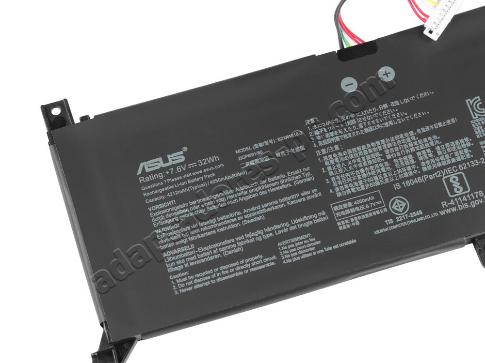 Original Batería Asus X515JA X515JF X515JP 4805mAh 37Wh