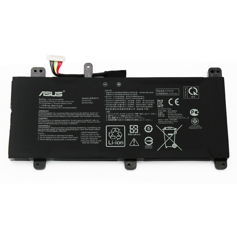 Original Batería Asus C41N1731 4335mAh 66Wh