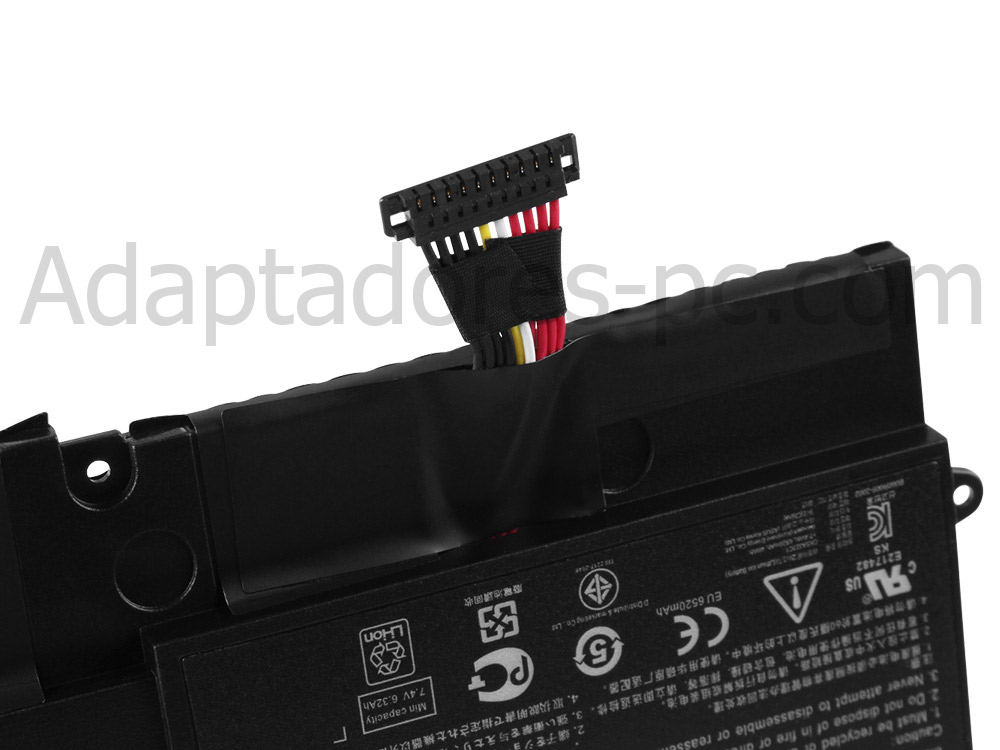 6520mAh Asus C23-UX32 Zenbook Prime Original Batería
