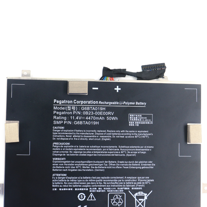 Original Batería Wacom Cintiq Companion 2 4470mAh 50Wh