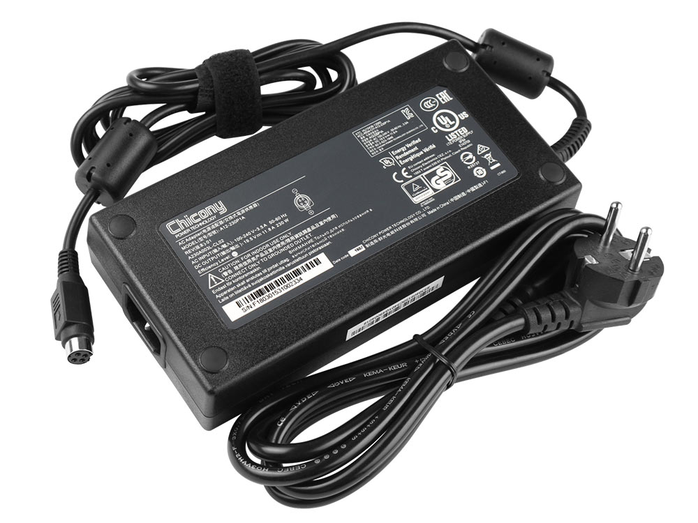 230W AC Adaptador Cargador Schenker XMG U705-1AR U705-1UM