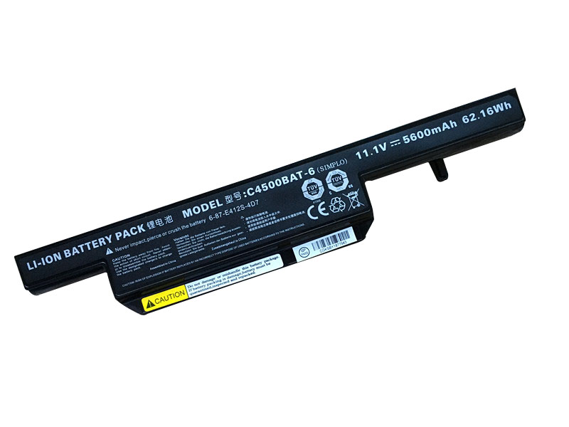 5600mAh 62.16Wh Batería Clevo W24AEU W24AHU W24BHU