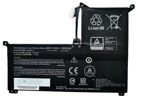 Batería Clevo NP50PNP 3175mAh 49Wh