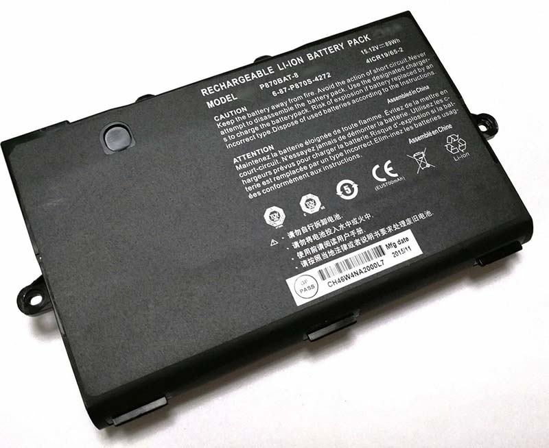 6000mAh 89Wh Batería Schenker Technologies XMG U727 XMG U726