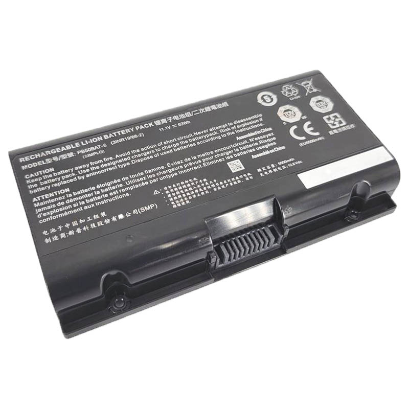 Batería Clevo 6-87-PB50S-61D02 5500mAh 62Wh