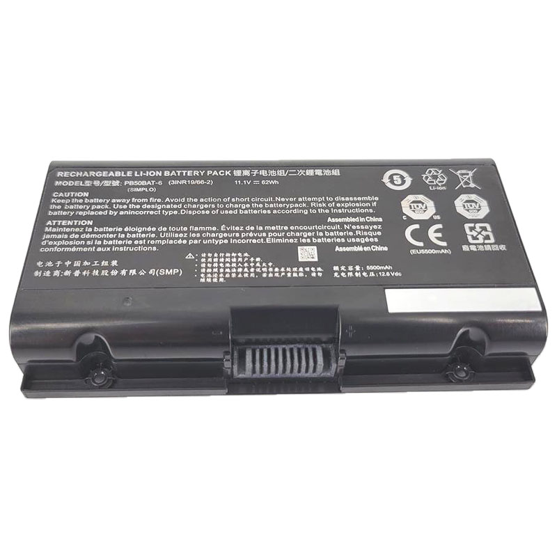 Batería Clevo 6-87-PB50S-61D02 5500mAh 62Wh