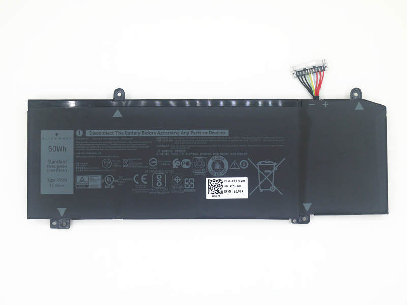 Original 3750mAh 60Wh Batería Dell Alienware m17 R2 P41E P41E001