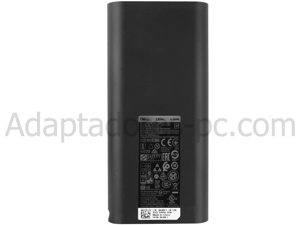 130W USB-C Cargador Dell Latitude 5421 P137G P137G003 AC Adaptador