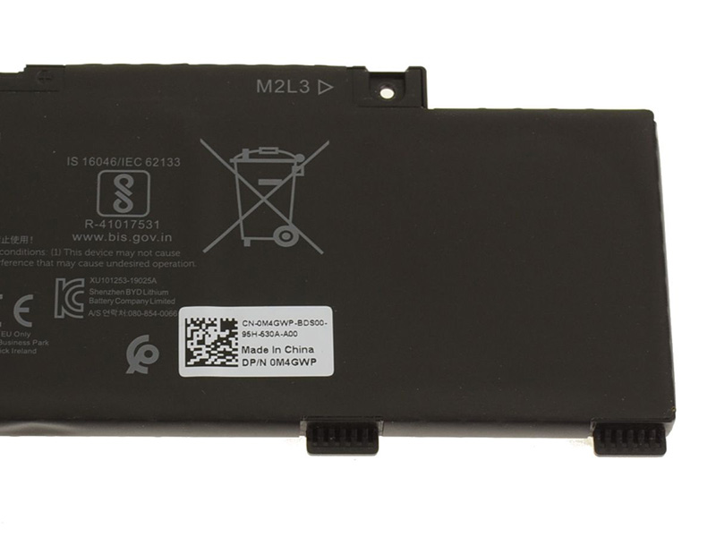 Original Batería Dell G3 15 3590 P89F P89F001 4255mAh 51Wh