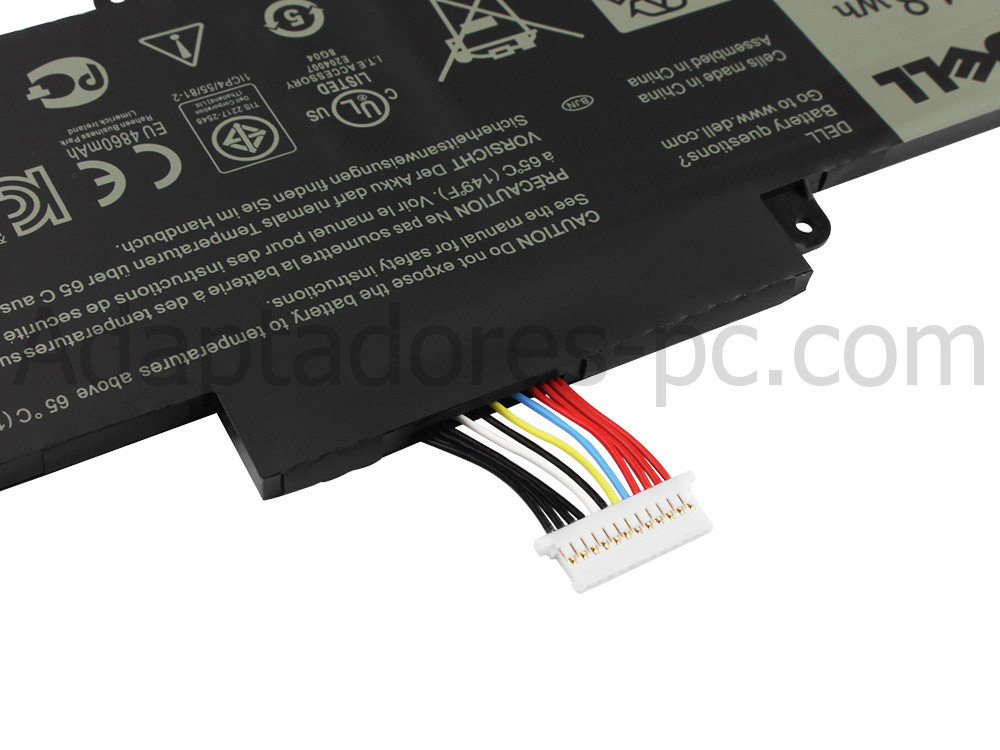Original 18Wh Batería Dell 074XCR 74XCR