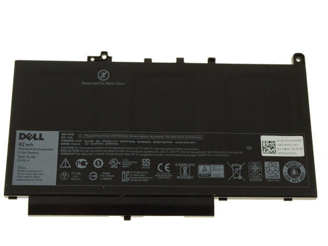 Original 3530mAh 42Wh Batería Dell Latitude E7470-02R95