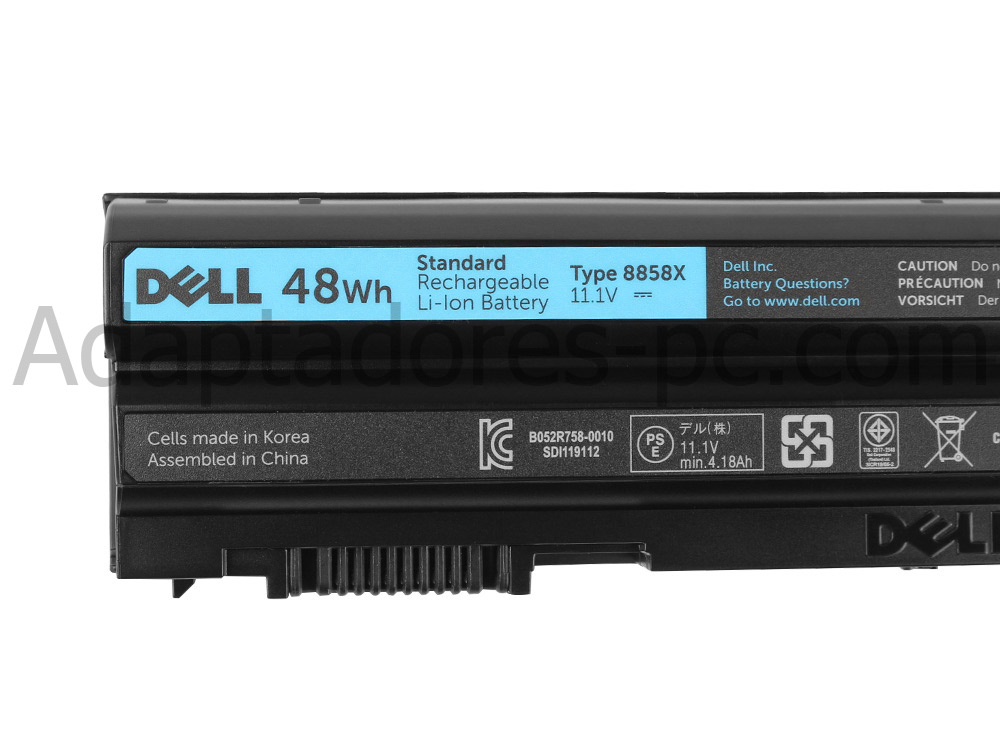 Original 4400mAh 48Wh Batería Dell MKD62