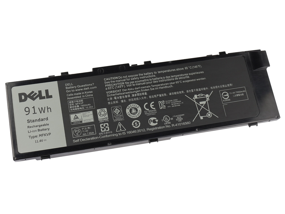 Original Batería Dell Precision 7720 P29E P29E002 91Wh