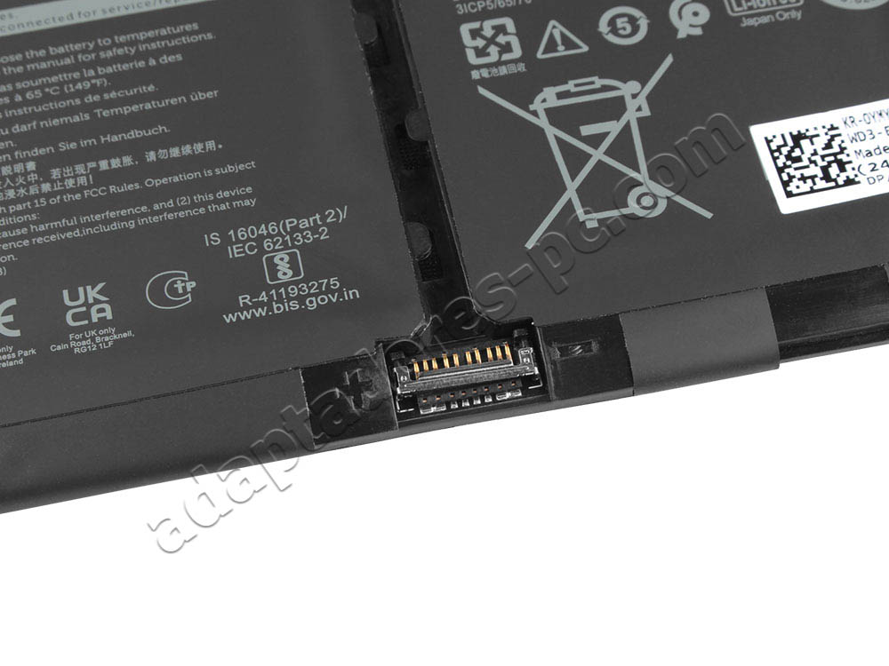Original Batería Dell Vostro 14 5410 P143G P143G001 3640mAh 41Wh