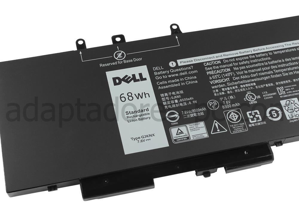 68Wh Original Batería Dell Latitude 12 5290 P27S002