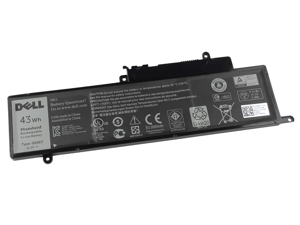 Original 43Wh Batería Dell 3147-3S1P