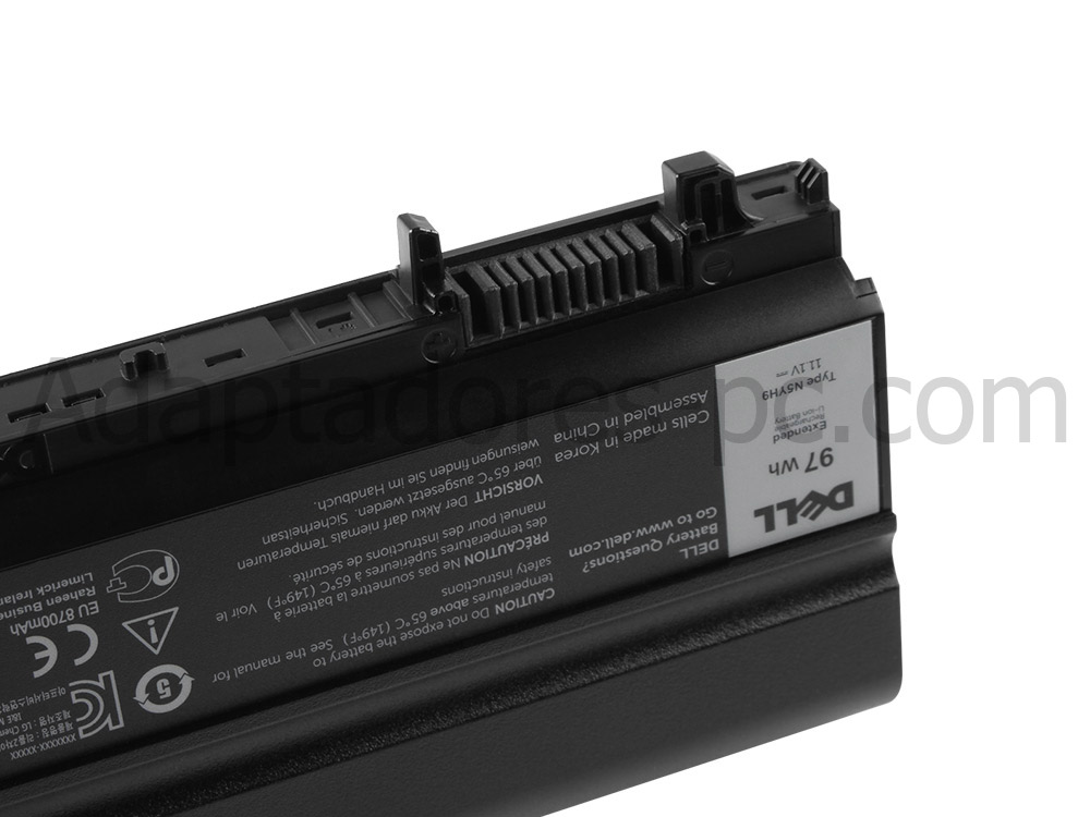 Original 8700mAh 97Wh Batería Dell P44G P44G001