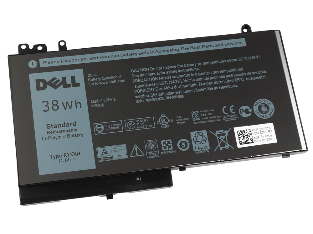 Original 38Wh Batería Dell Latitude 14 E5470 P62G001