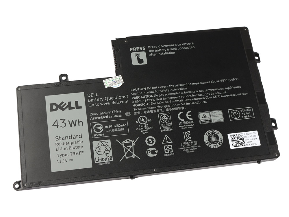 Original 43Wh 3800mAh Batería Dell Inspiron 5445 P49G P49G002