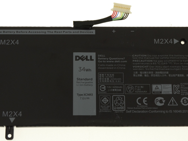 Original 34Wh Batería Dell 0MH25J 0N3KPR
