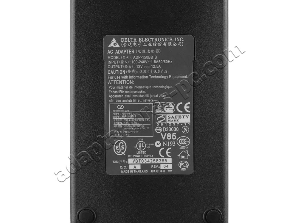 150W FSP FSP150-AHAN1 AC Adaptador Cargador