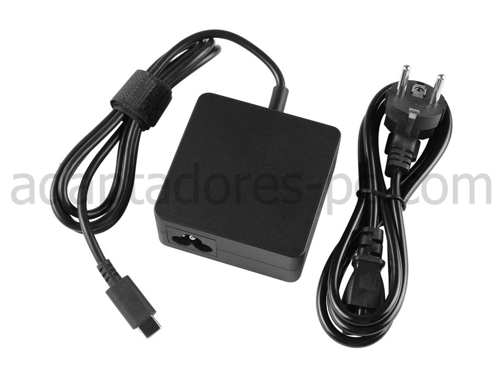 45W USB-C AC Adaptador Cargador HP Chromebook 14-db0000