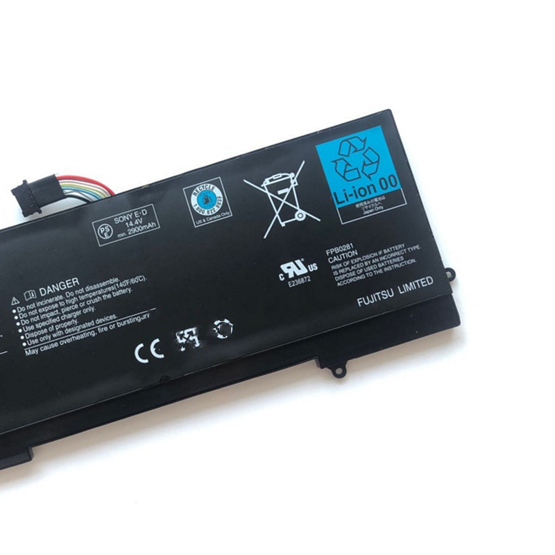 Original Batería Fujitsu FPCBP372 3150mAh 45Wh