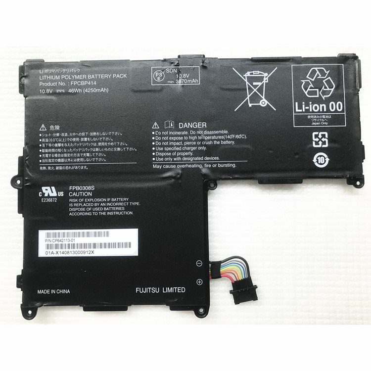Batería Fujitsu Stylistic Q704 Series 4250mAh 46Wh