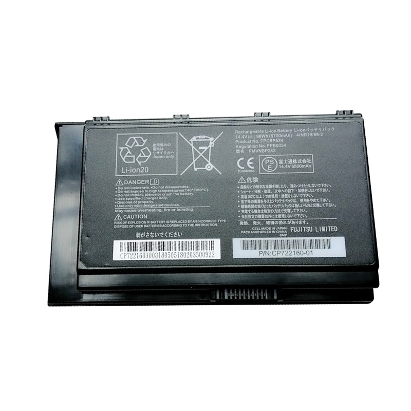Original Batería Fujitsu FPCBP524 FMVNBP243 FPB0334 6700mAh 96Wh