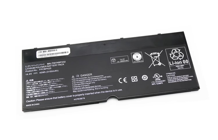 45Wh Batería para Fujitsu FPCBP425 FMVNBP232