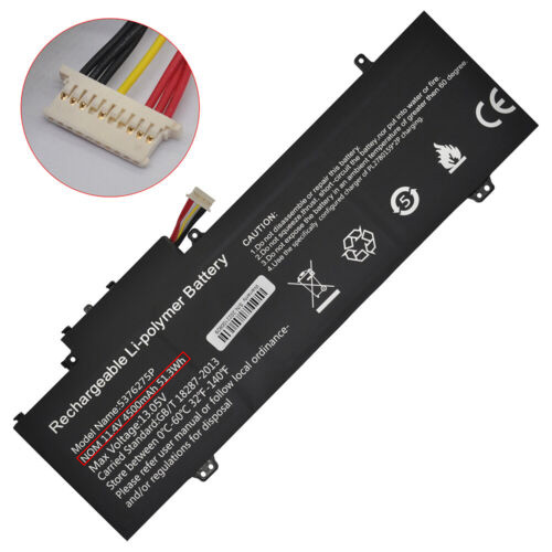Batería Gateway 5375275P 4500mAh 51.3Wh