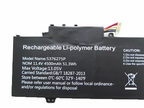 Batería Gateway 5375275P 4500mAh 51.3Wh