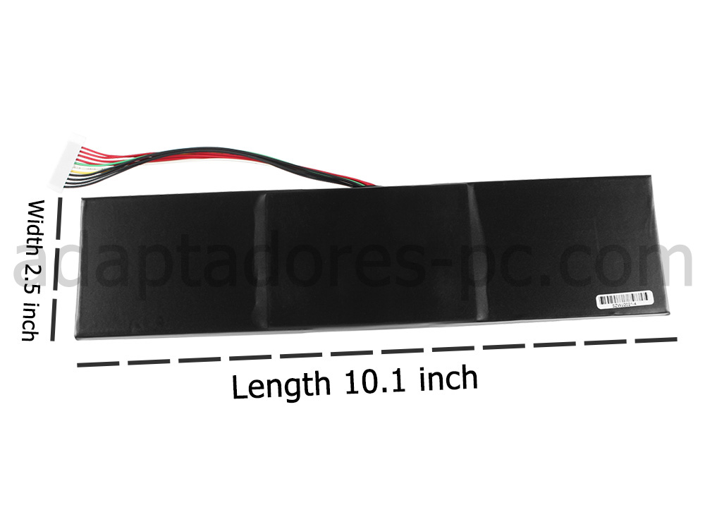 Original Batería Gigabyte Aero 15 Classic-YA-U96ASP 6200mAh 94.24Wh