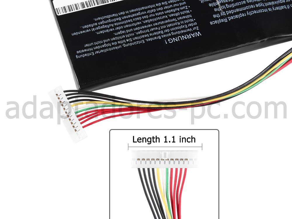 Original Batería Gigabyte Aero 15 Classic-YA-U96ASP 6200mAh 94.24Wh