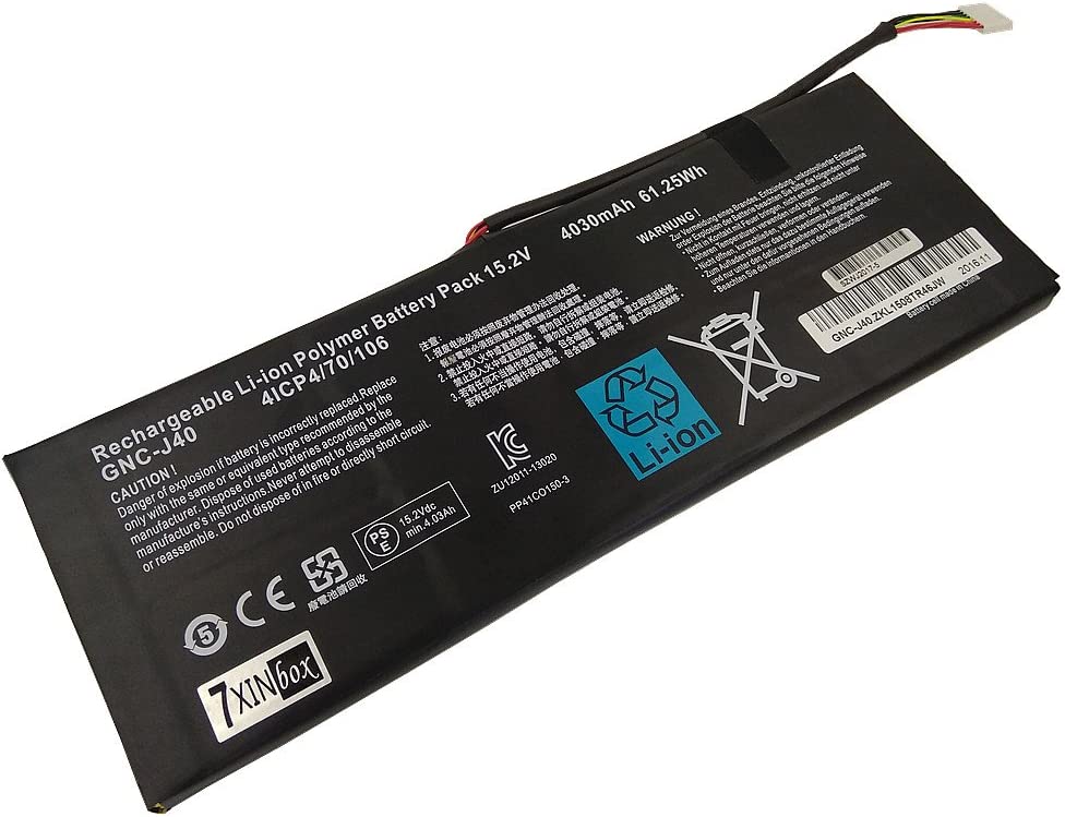 Batería Gigabyte P34G v2-1 4030mAh 61.25Wh