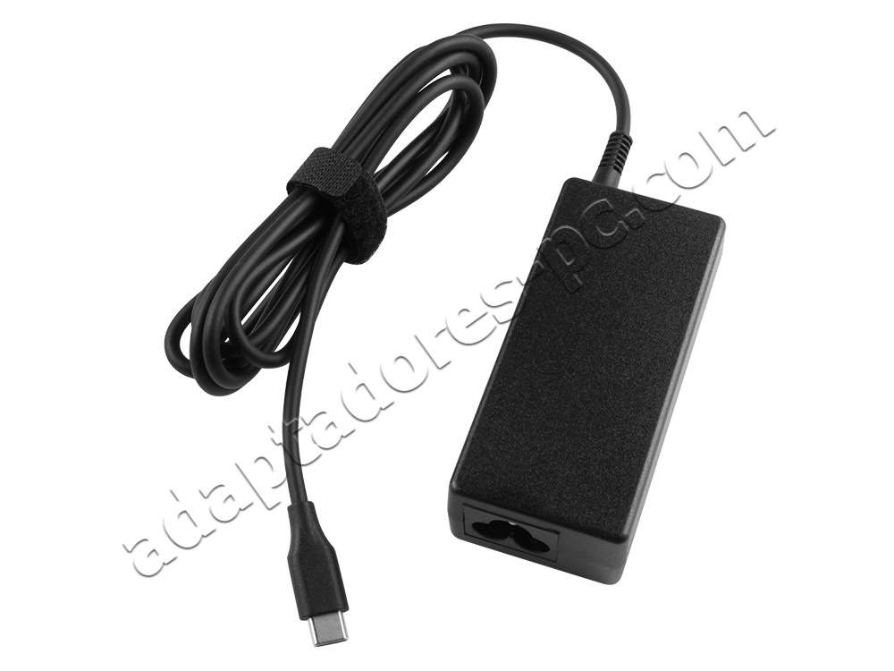 45W USB-C HP Spectre 13-v001la V7R93LA AC Adaptador Cargador