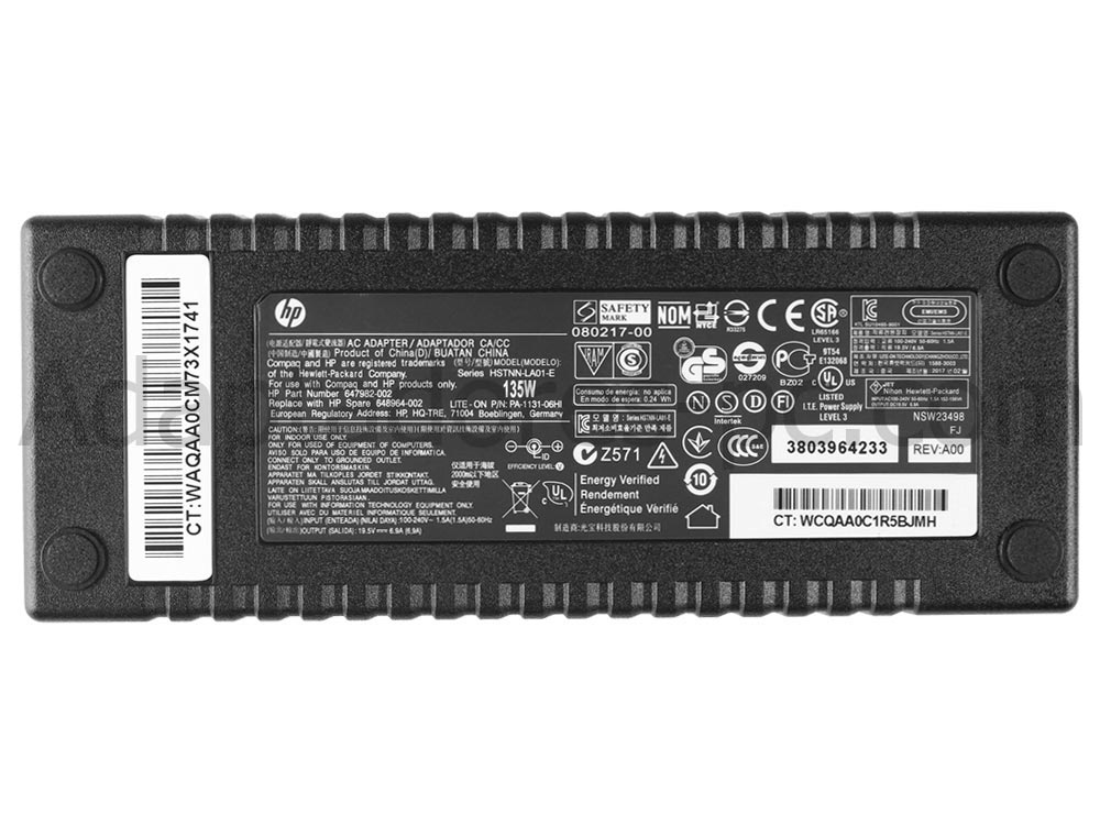 Original AC Adaptador Cargador HP EliteDesk 800 G1 USDT 58020000051