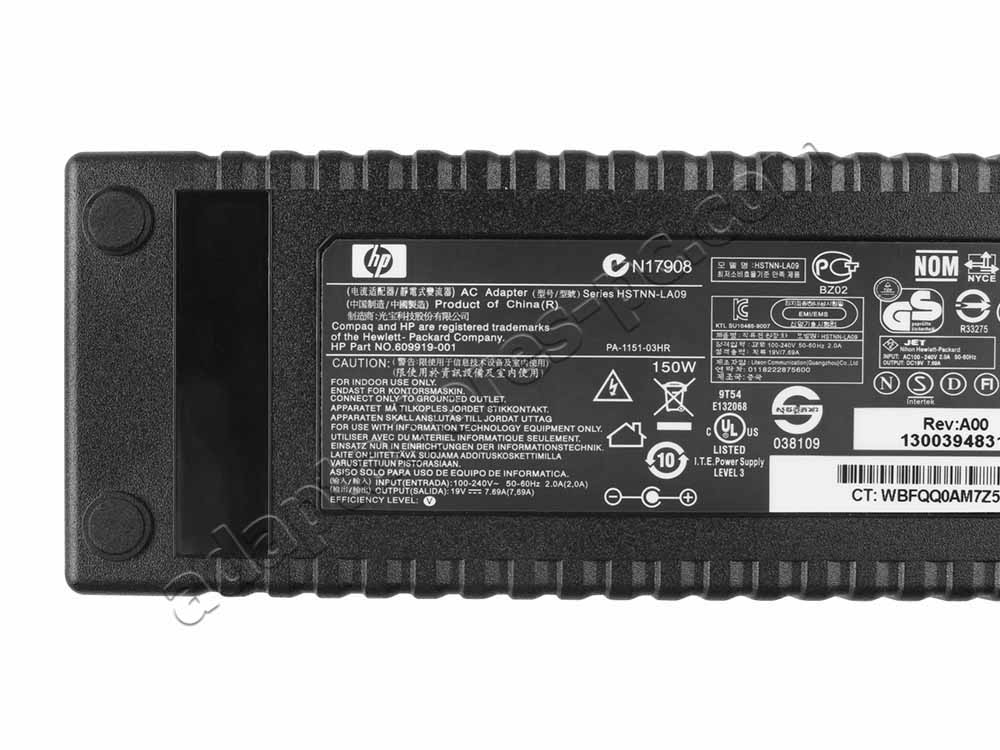 150W Adaptador Cargador HP Compaq Pro 4300 All-in-One 51020000051