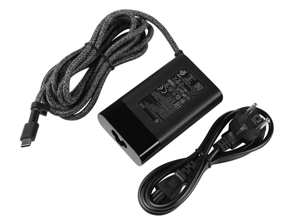 65W USB-C HP ProBook 650 G4 3ZF94EA Adaptador Cargador