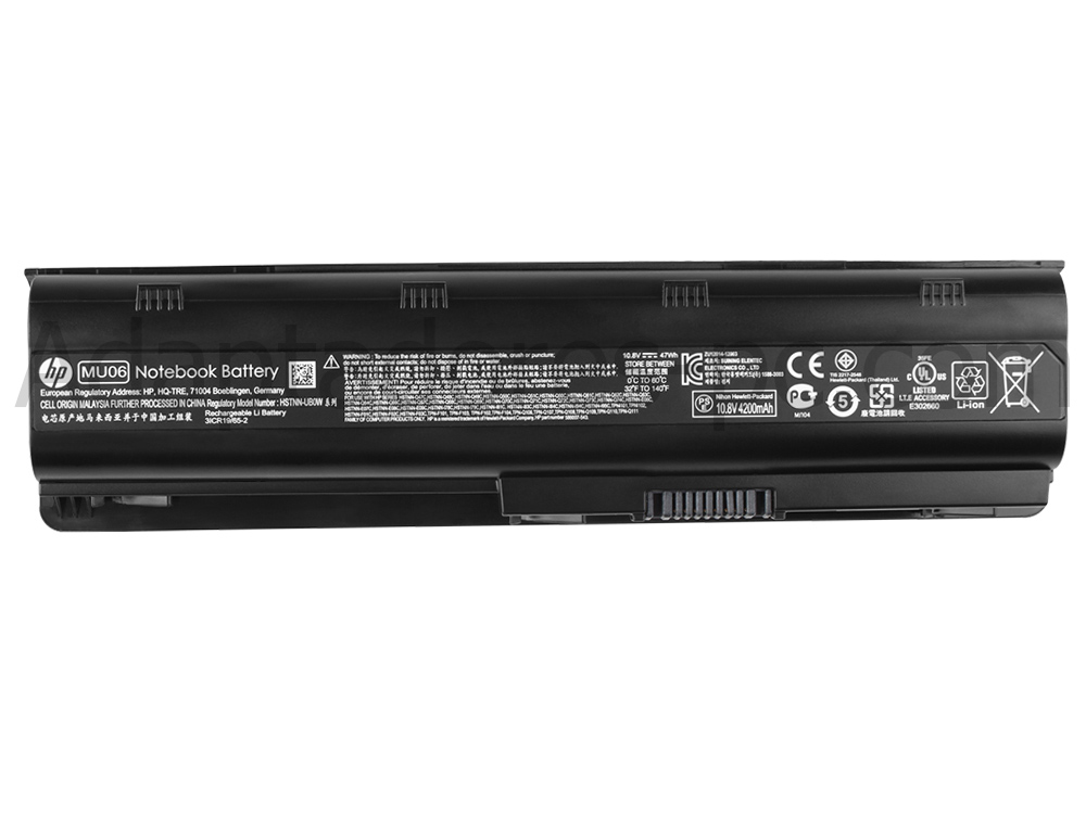 Original 4400mAh Batería HP 584037-001
