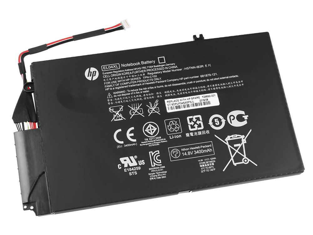 Batería Original HP Envy 4-1030us 52Whr